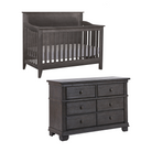 Potenza Forever Flat Top Crib + Dresser Bundle - Tots to Teens Furniture
