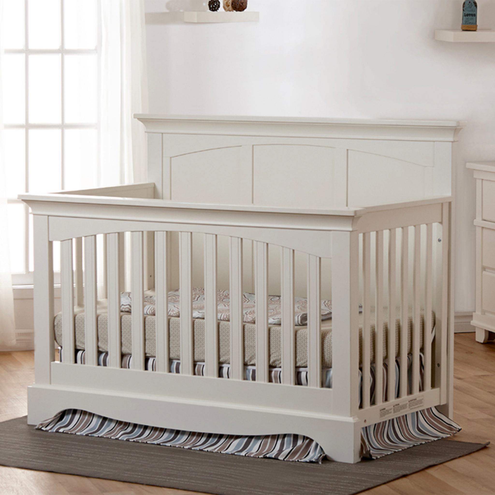 Torino Full Panel Forever Convertible Crib - Tots to Teens Furniture