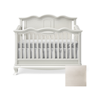 Cleopatra Convertible Crib with Solid Panel - Tots to Teens Furniture