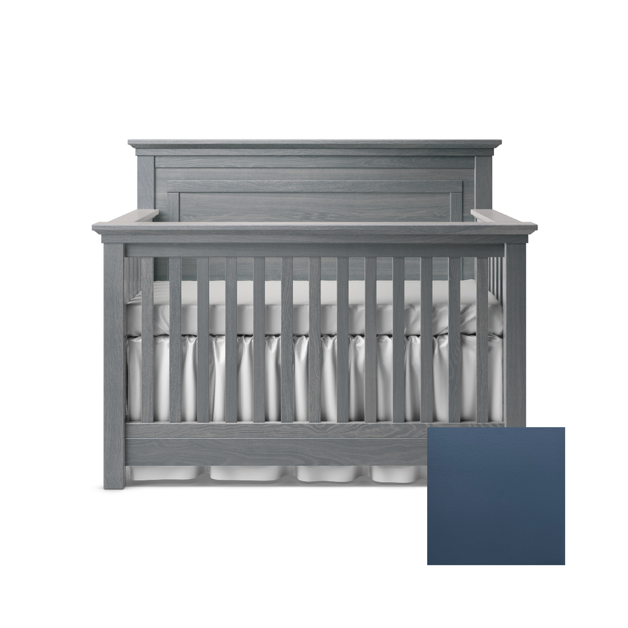 Karisma Convertible Crib with Solid Back - Tots to Teens Furniture