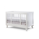 Acrylic Uptown Panel Crib - Tots to Teens Furniture