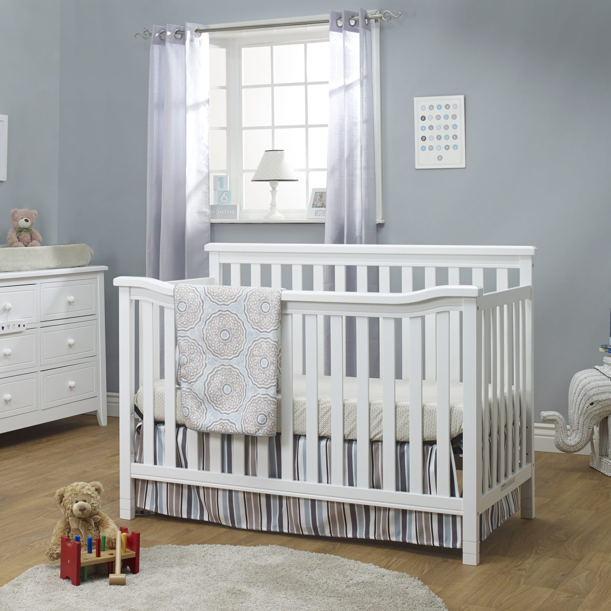Berkley Flat Top Crib - Tots to Teens Furniture