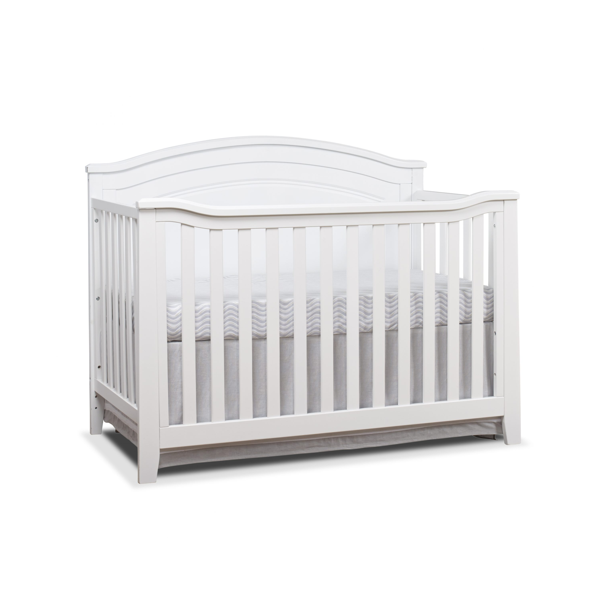 Berkley Round Top Panel Crib - Tots to Teens Furniture