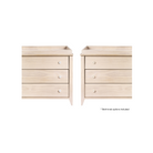 Sprout 3 Drawer Changer Dresser with Removable Changing Tray - Tots to Teens Furniture