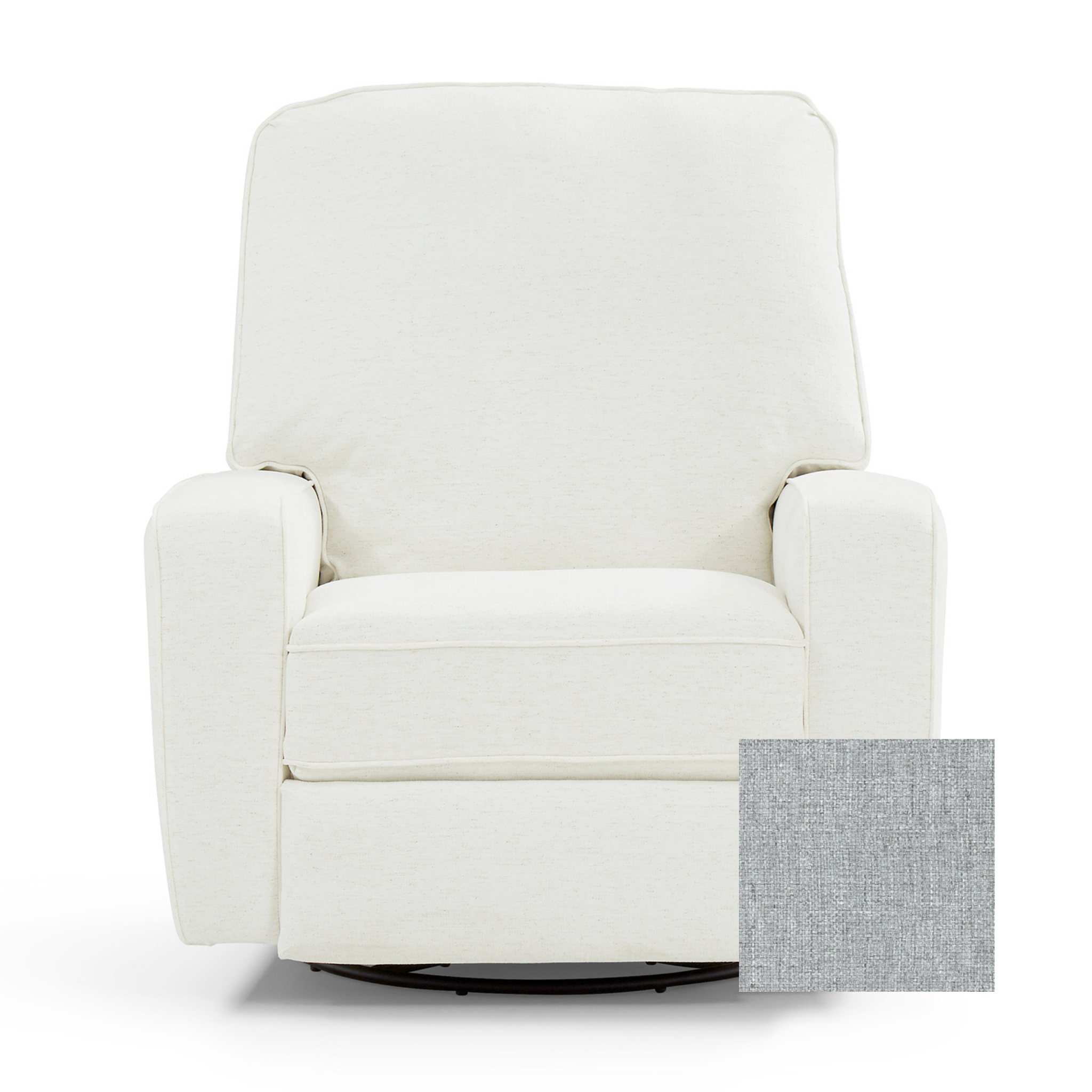 Bilana Modern Swivel Glider Recliner - Tots to Teens Furniture
