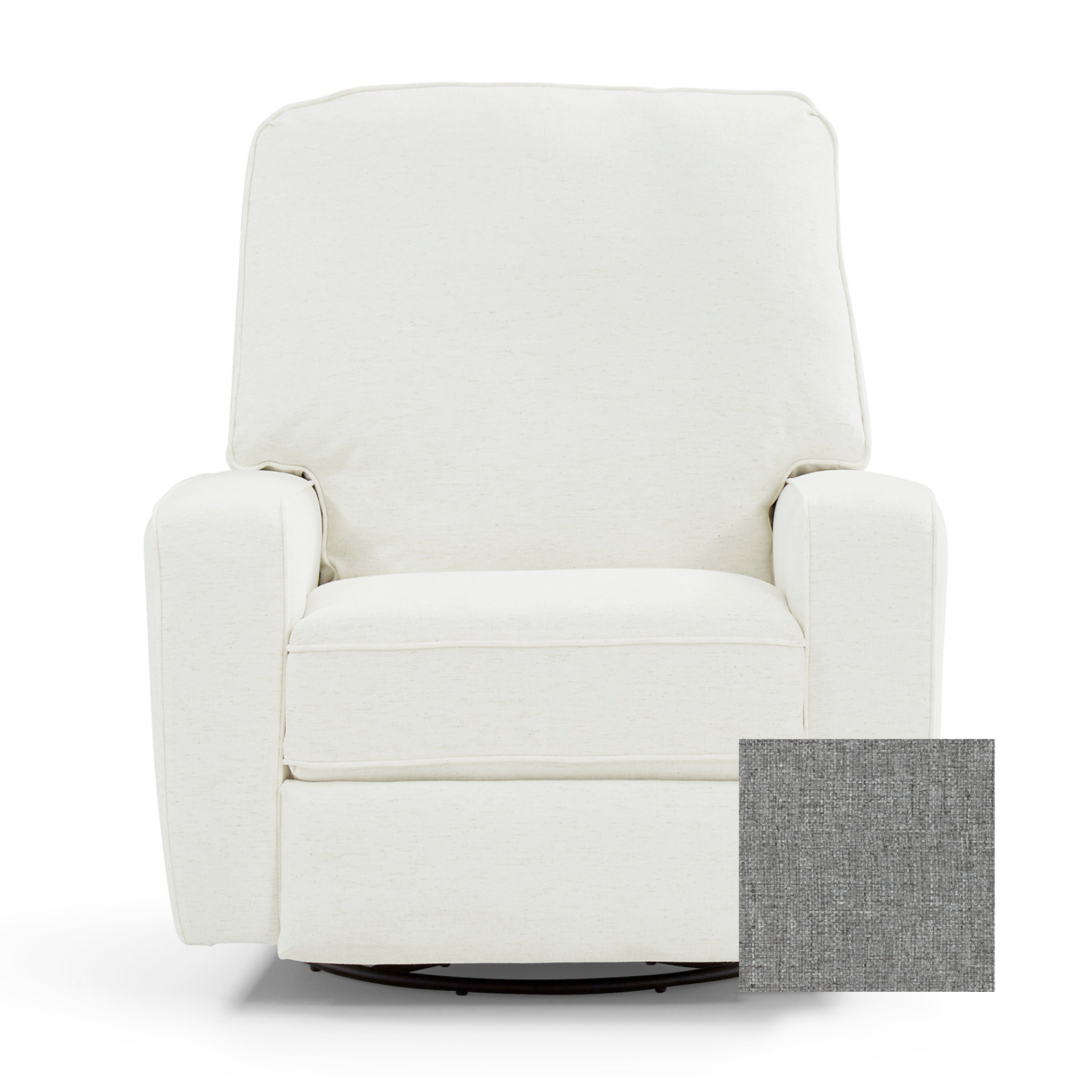 Bilana Modern Swivel Glider Recliner - Tots to Teens Furniture