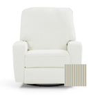 Bilana Modern Swivel Glider Recliner - Tots to Teens Furniture