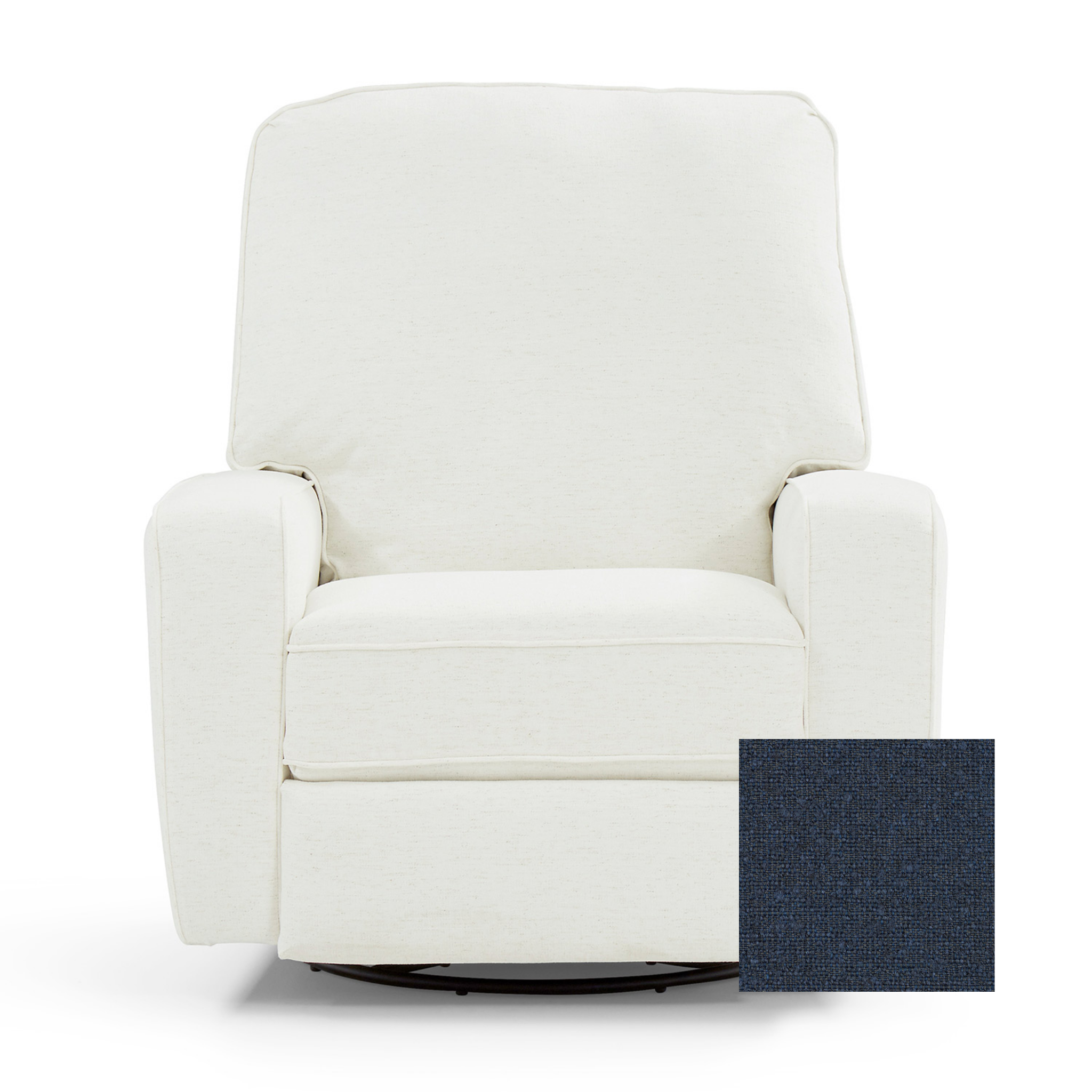 Bilana Modern Swivel Glider Recliner - Tots to Teens Furniture