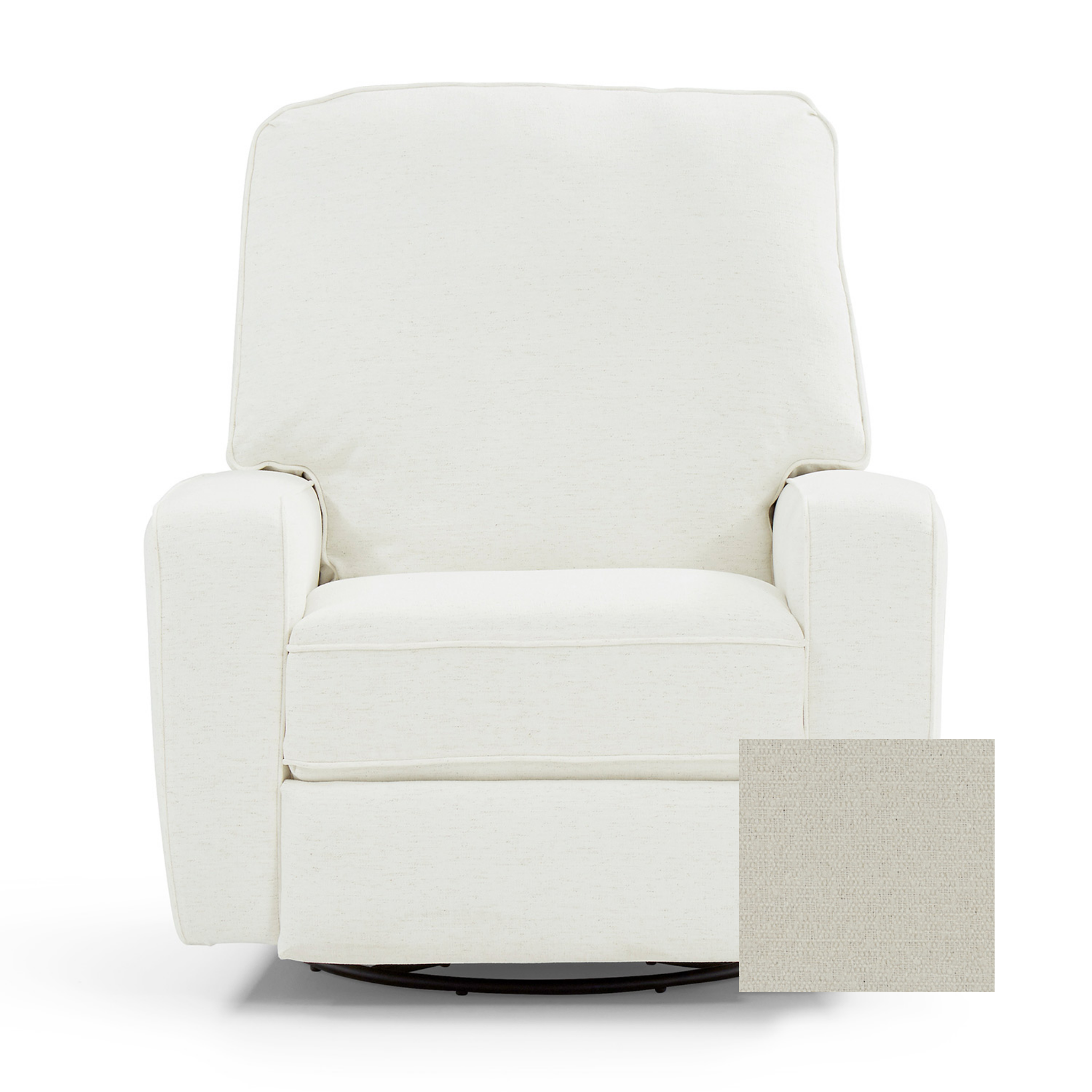 Bilana Modern Swivel Glider Recliner - Tots to Teens Furniture