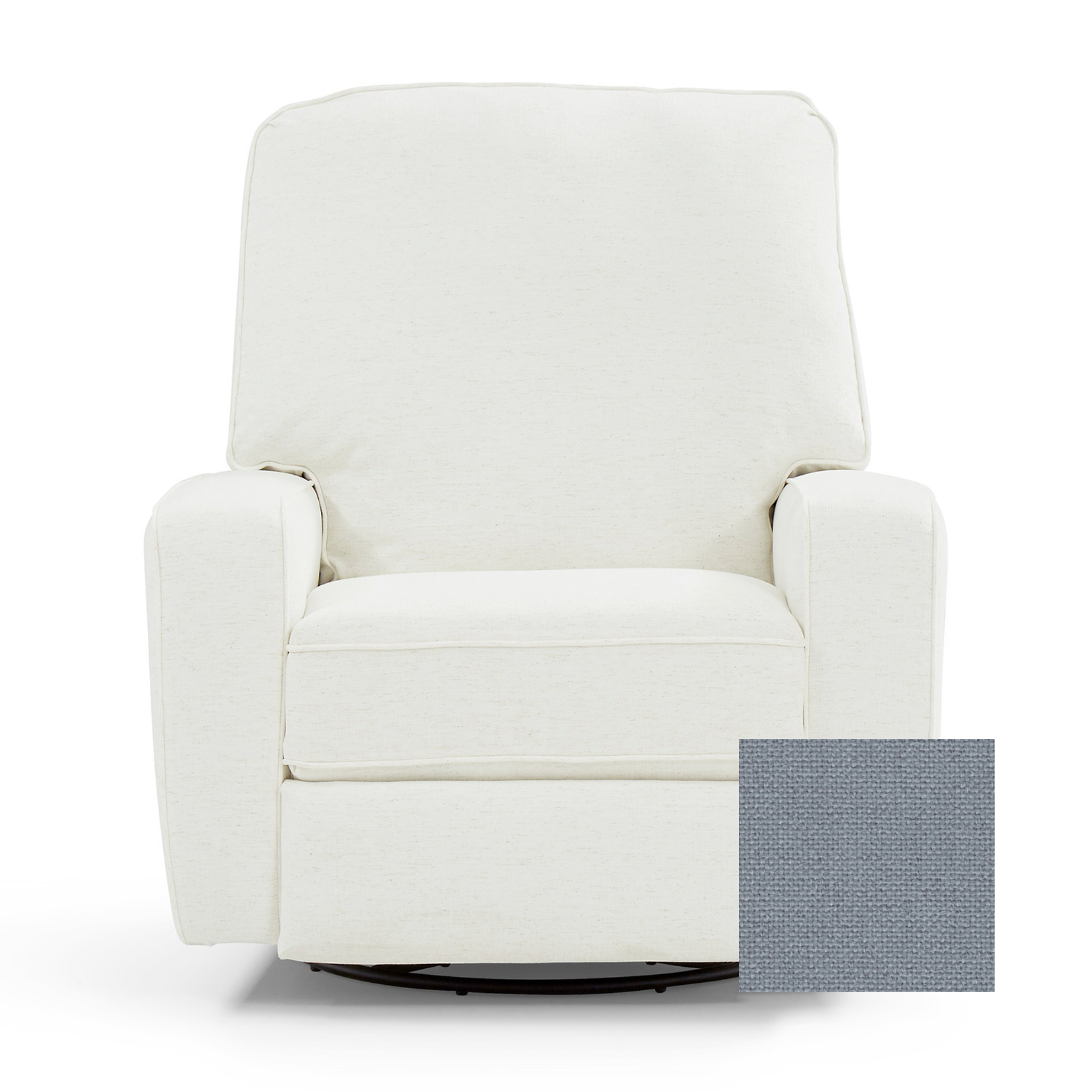Bilana Modern Swivel Glider Recliner - Tots to Teens Furniture