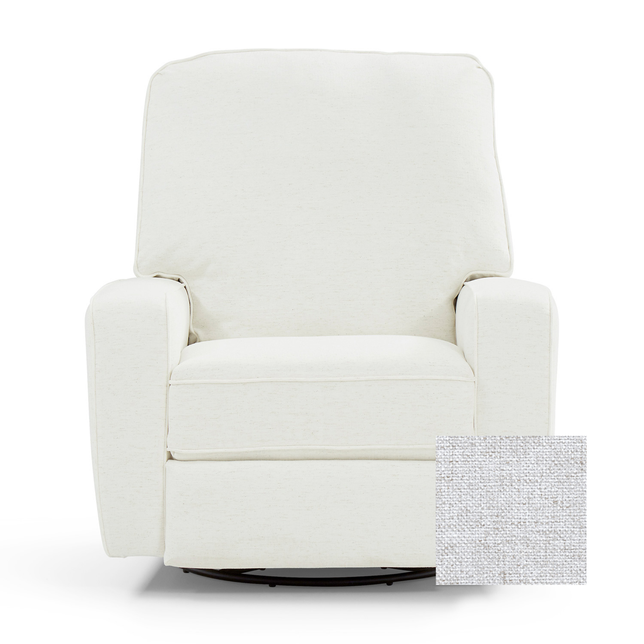 Bilana Modern Swivel Glider Recliner - Tots to Teens Furniture