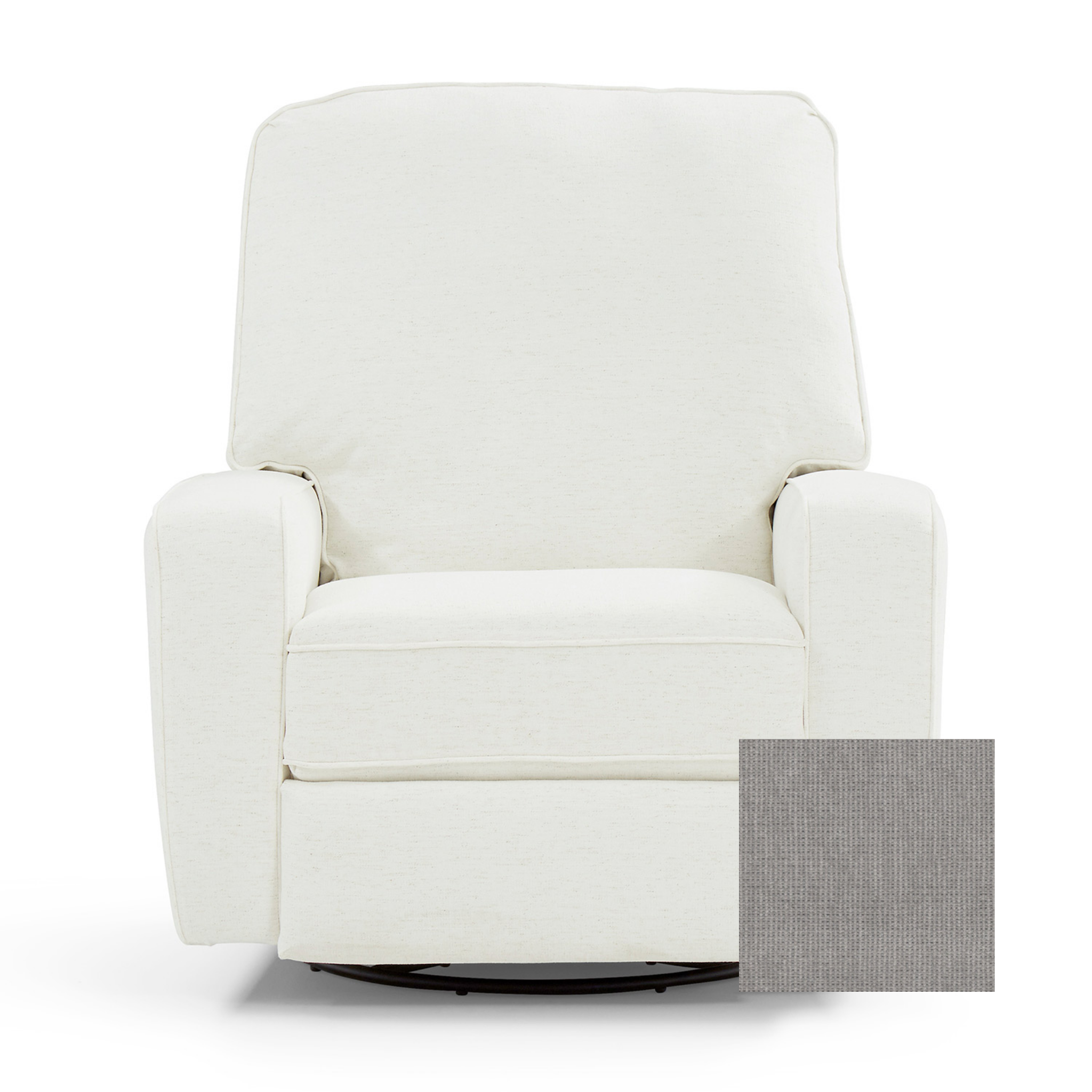 Bilana Modern Swivel Glider Recliner - Tots to Teens Furniture