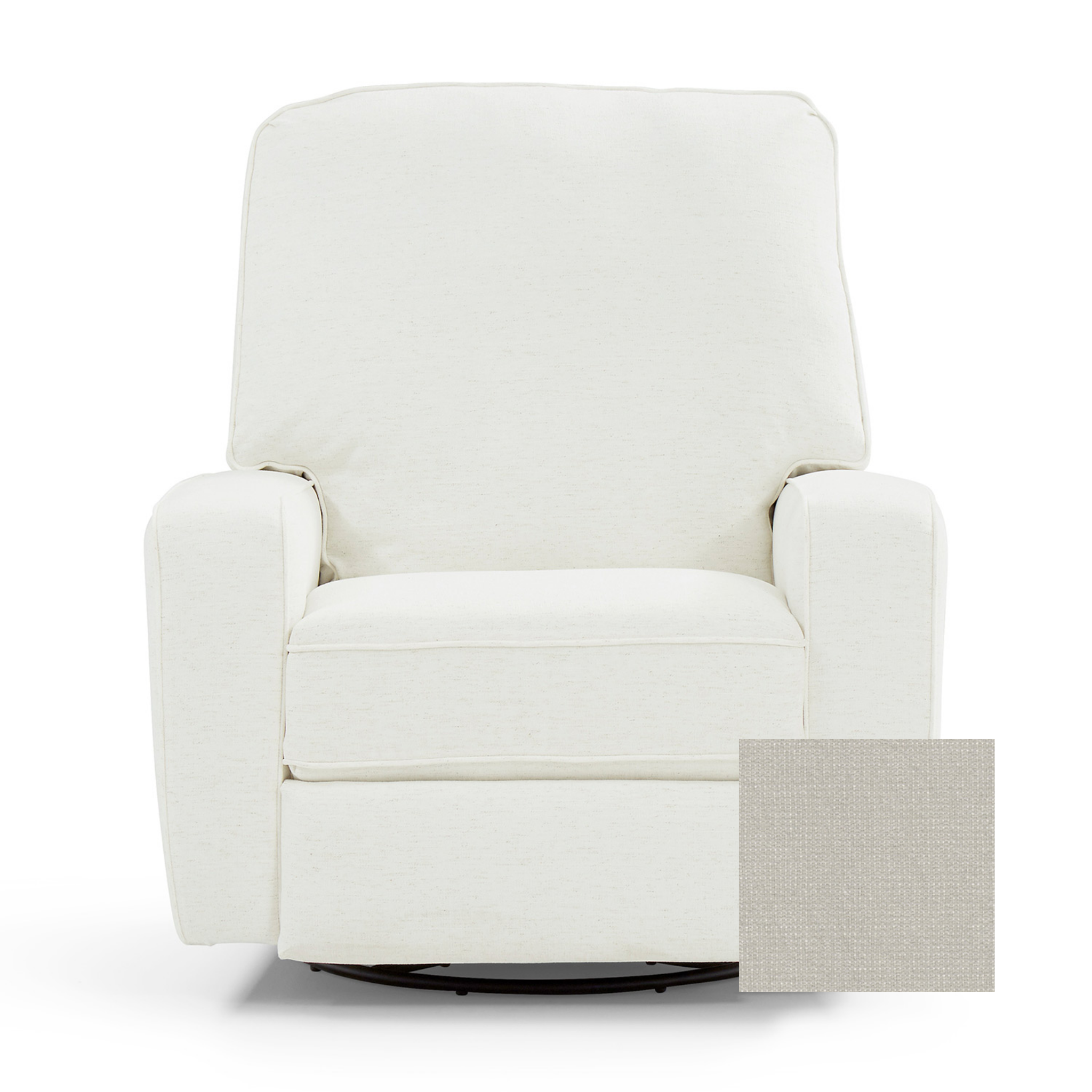 Bilana Modern Swivel Glider Recliner - Tots to Teens Furniture
