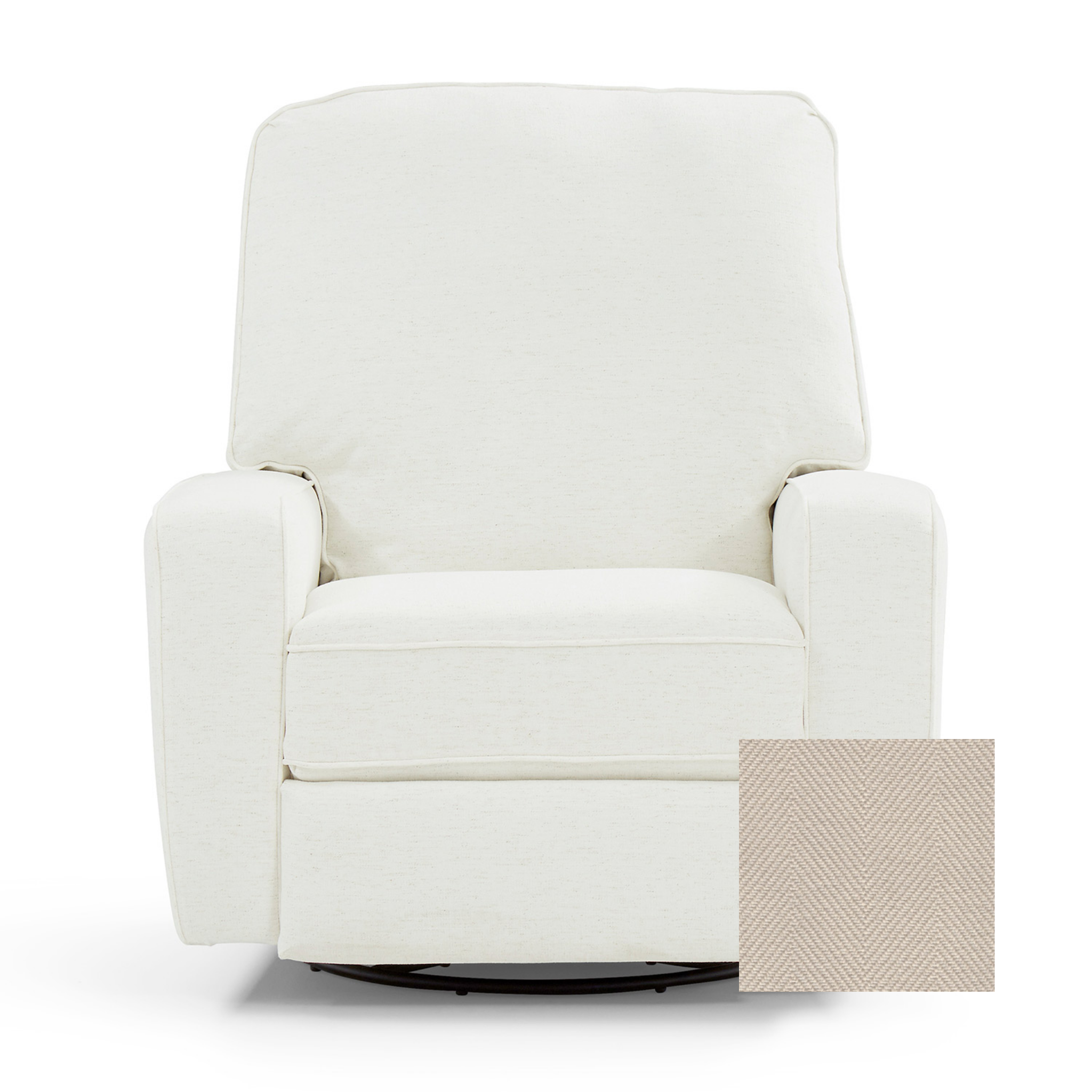 Bilana Modern Swivel Glider Recliner - Tots to Teens Furniture