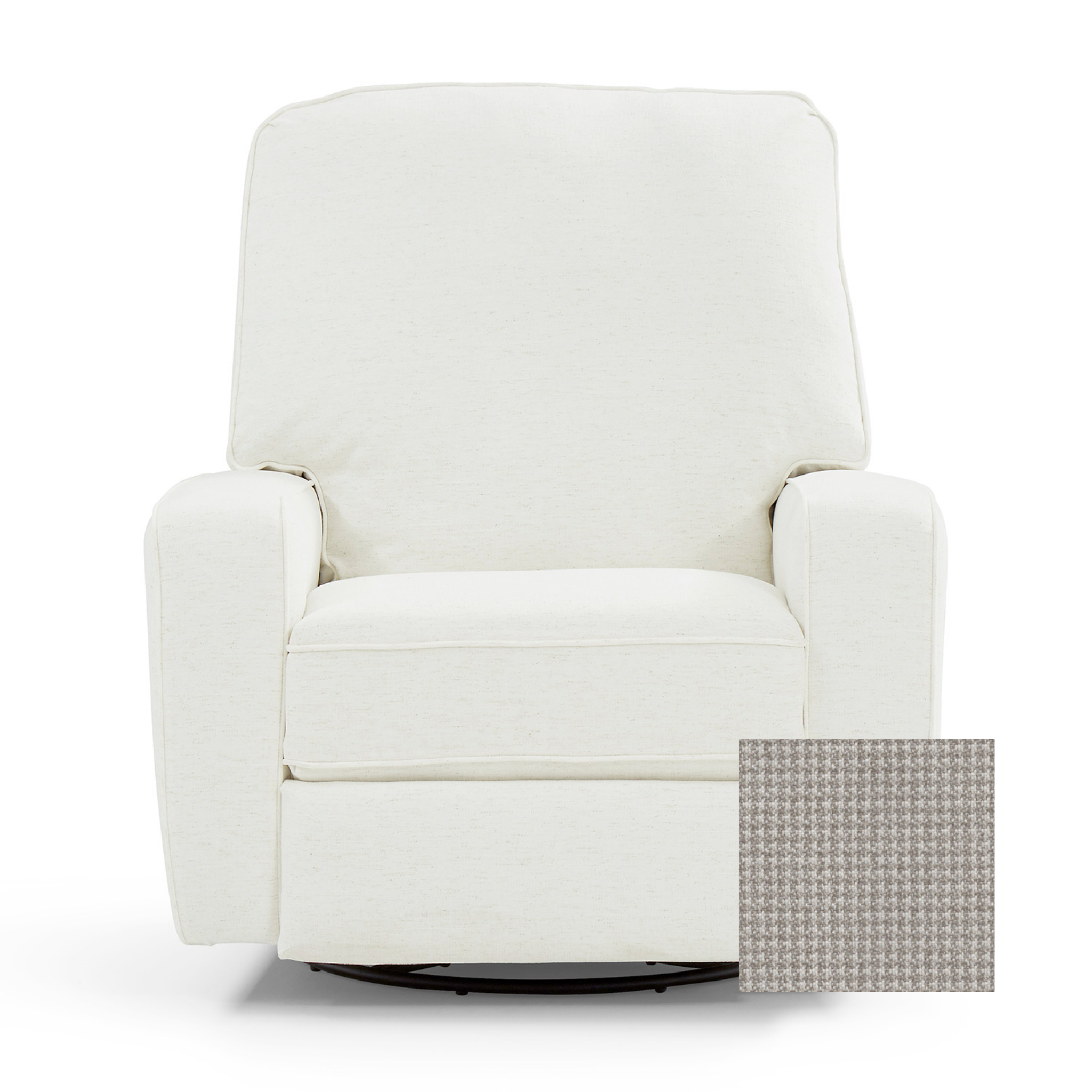 Bilana Modern Swivel Glider Recliner - Tots to Teens Furniture