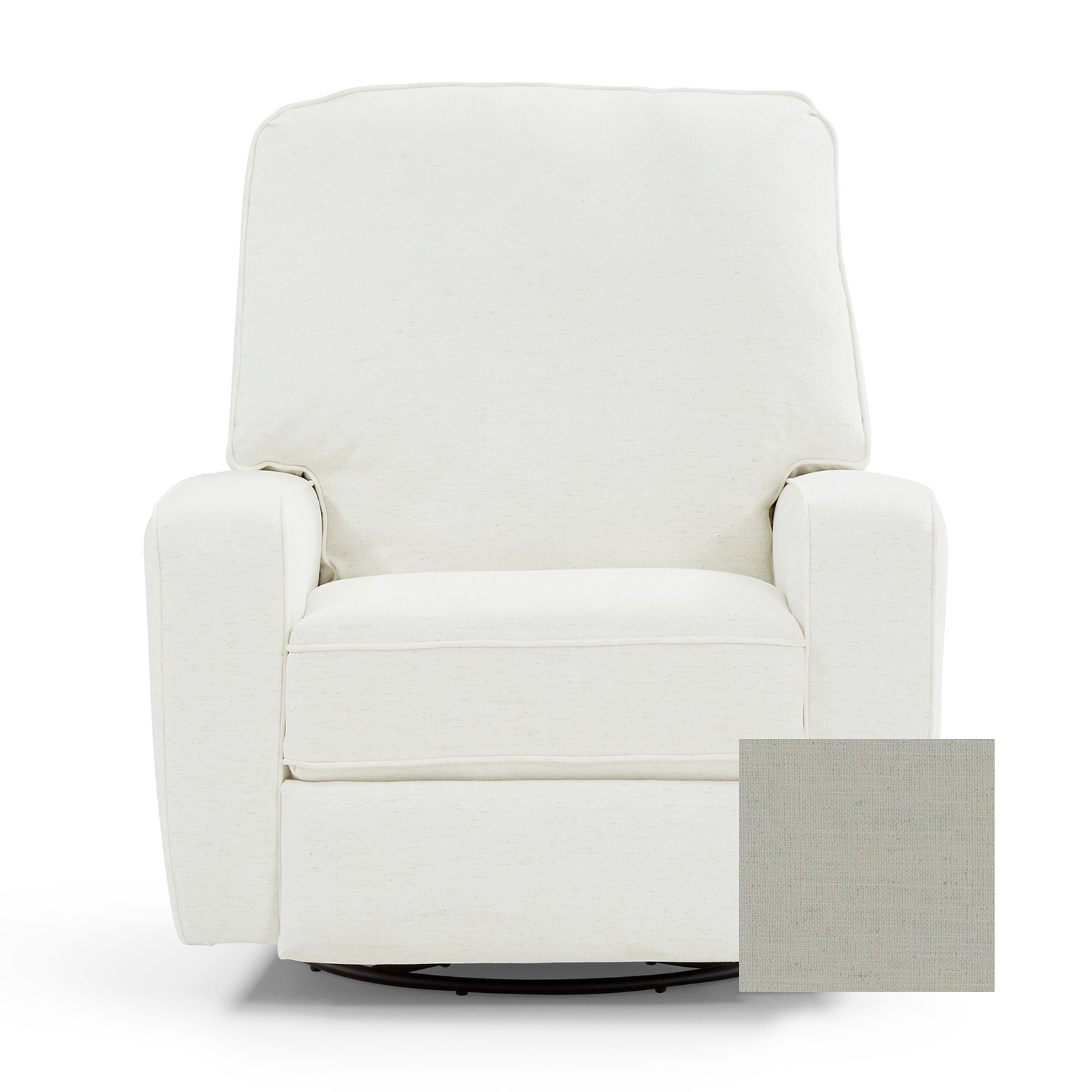Bilana Modern Swivel Glider Recliner - Tots to Teens Furniture