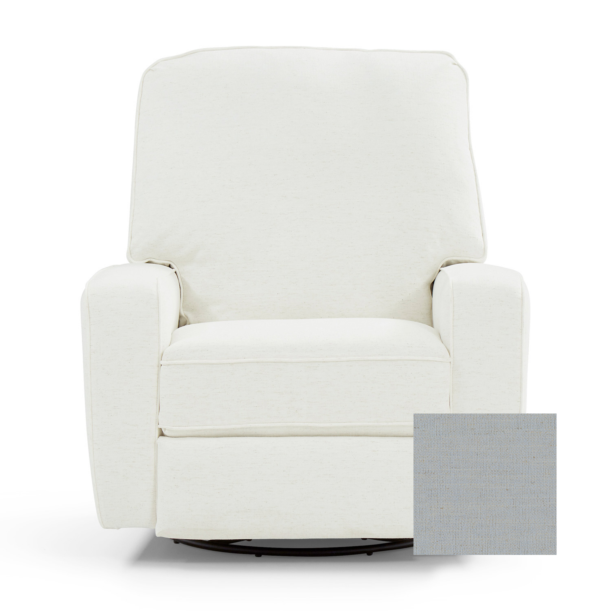 Bilana Modern Swivel Glider Recliner - Tots to Teens Furniture