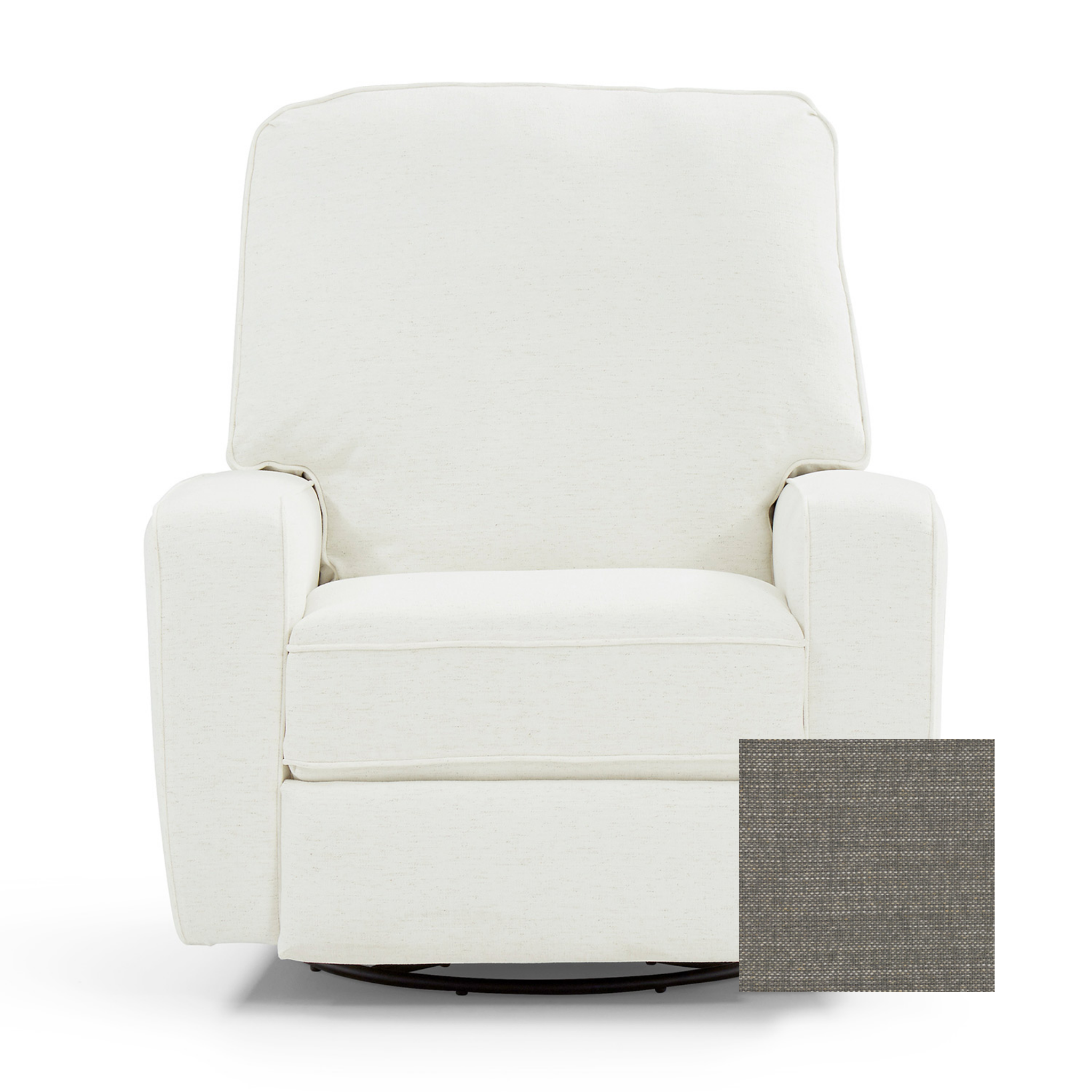 Bilana Modern Swivel Glider Recliner - Tots to Teens Furniture