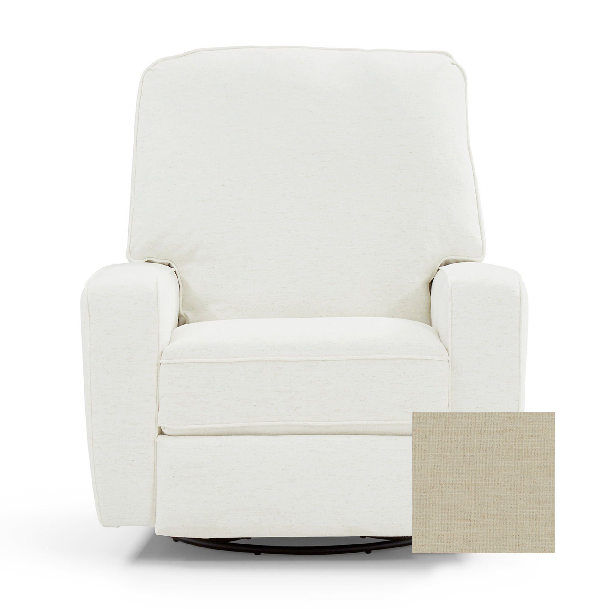 Bilana Modern Swivel Glider Recliner - Tots to Teens Furniture