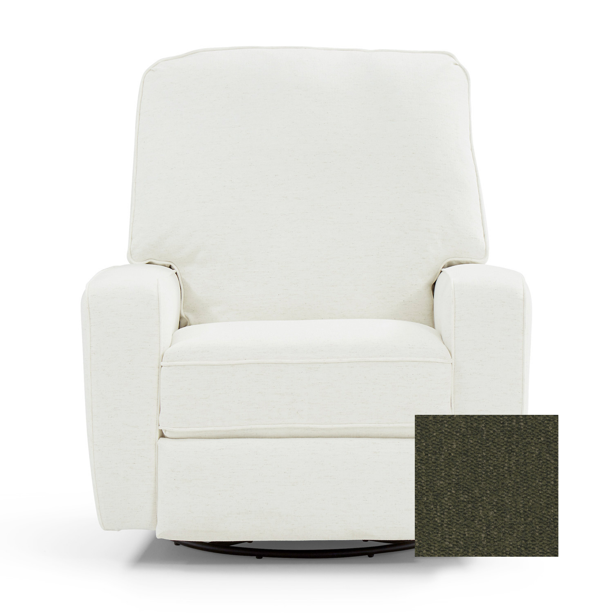 Bilana Modern Swivel Glider Recliner - Tots to Teens Furniture