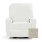 Bilana Modern Swivel Glider Recliner - Tots to Teens Furniture