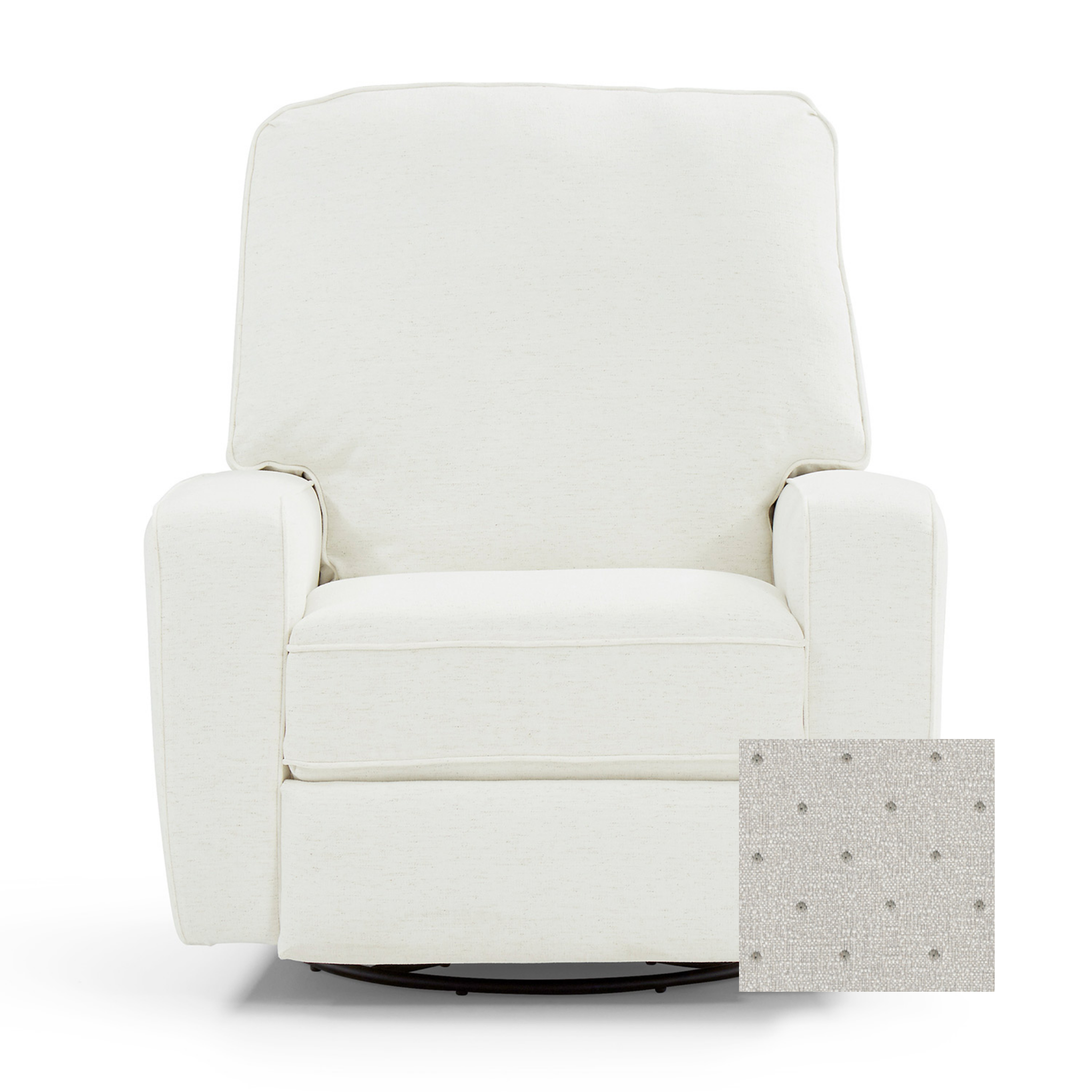 Bilana Modern Swivel Glider Recliner - Tots to Teens Furniture