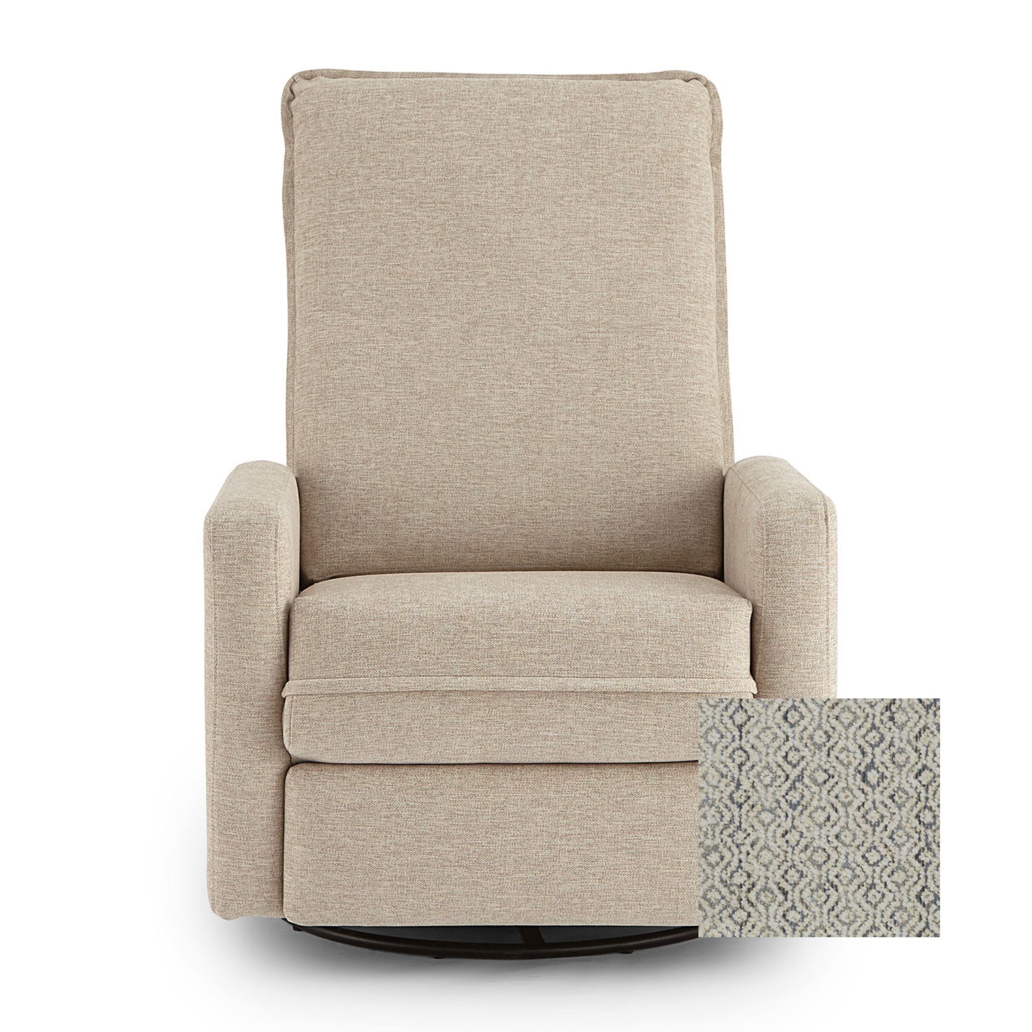 Calli Medium, Modern Recliner - Tots to Teens Furniture