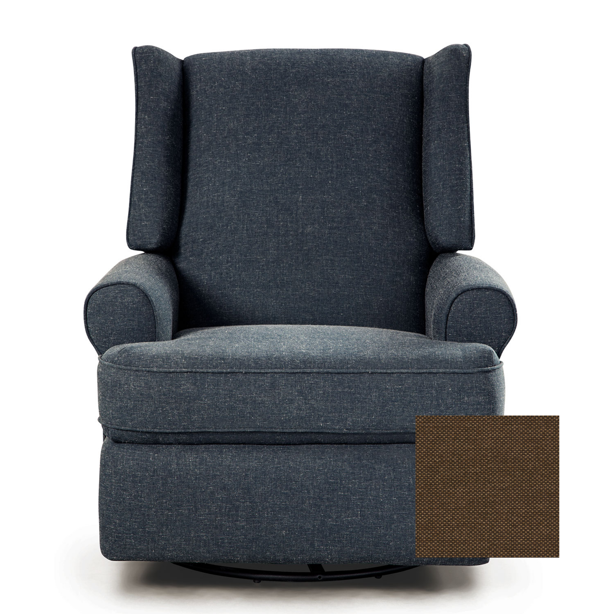Logan Swivel Glider Recliner - Tots to Teens Furniture
