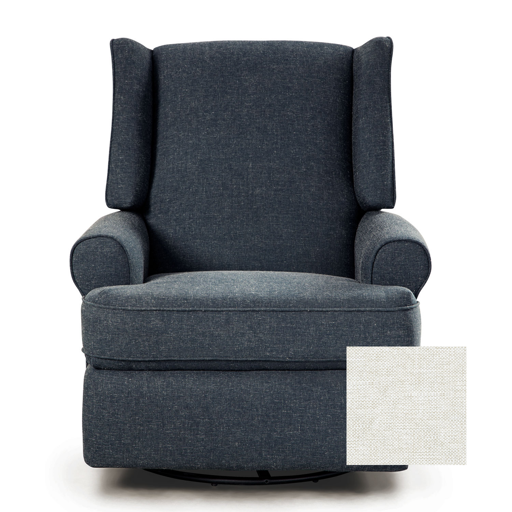 Logan Swivel Glider Recliner - Tots to Teens Furniture