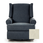 Logan Swivel Glider Recliner - Tots to Teens Furniture
