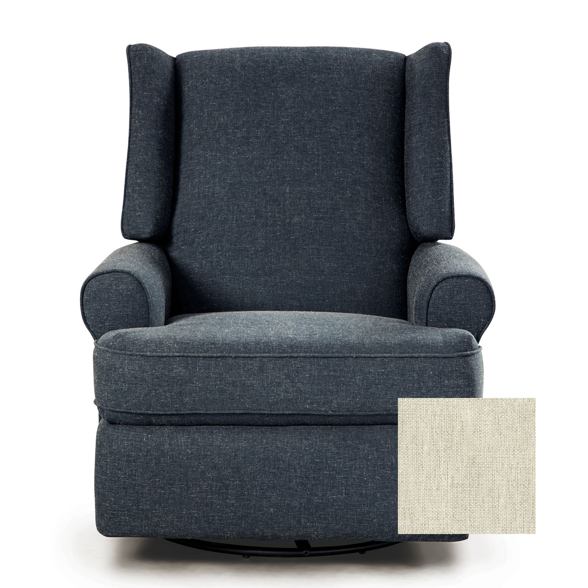 Logan Swivel Glider Recliner - Tots to Teens Furniture