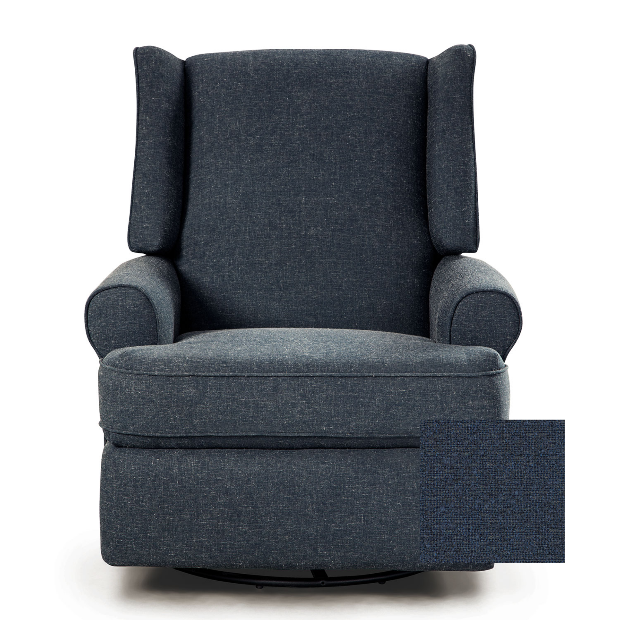Logan Swivel Glider Recliner - Tots to Teens Furniture