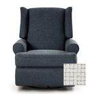 Logan Swivel Glider Recliner - Tots to Teens Furniture