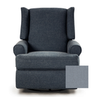 Logan Swivel Glider Recliner - Tots to Teens Furniture