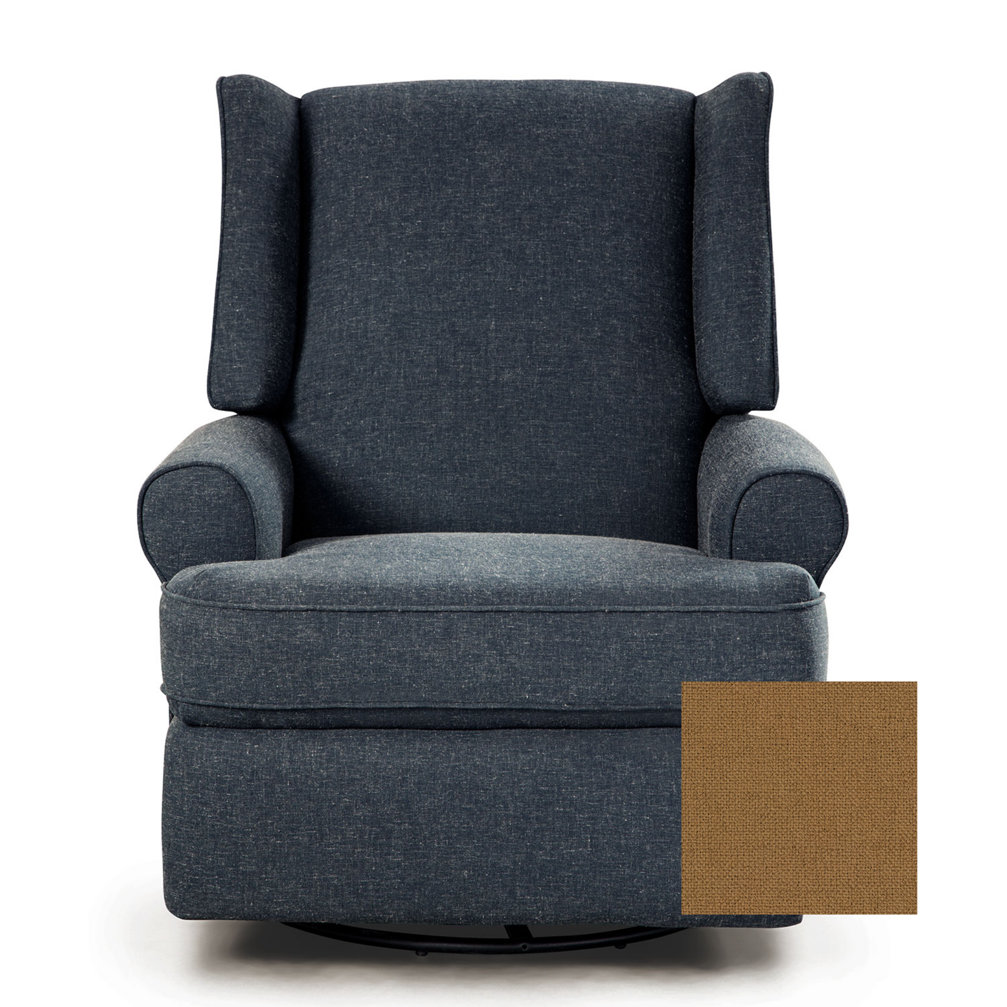 Logan Swivel Glider Recliner - Tots to Teens Furniture