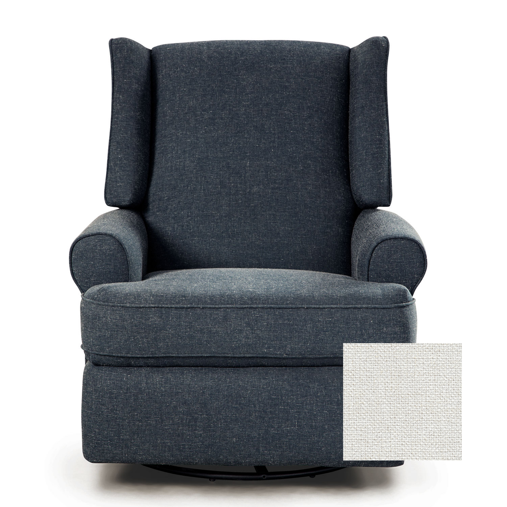 Logan Swivel Glider Recliner - Tots to Teens Furniture