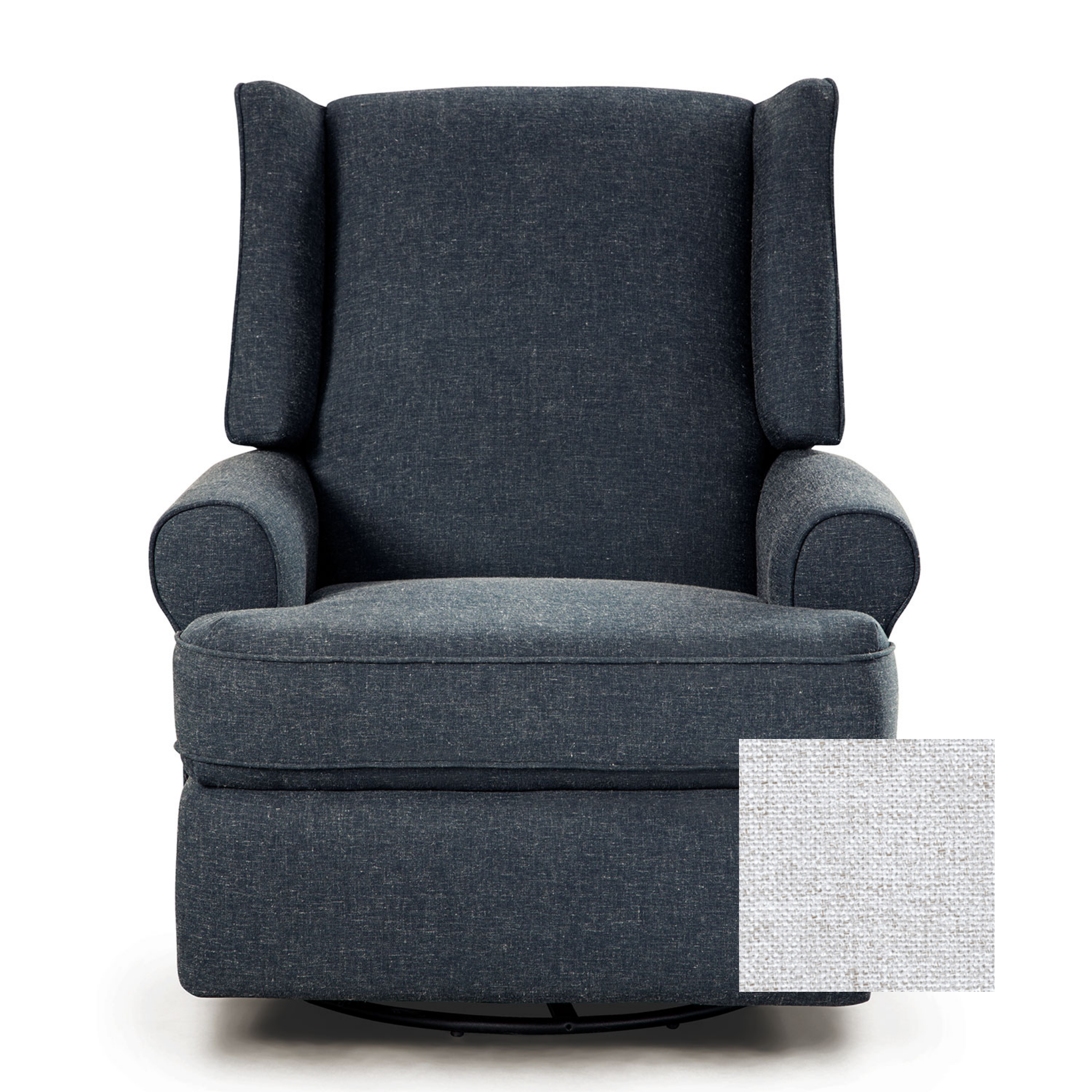 Logan Swivel Glider Recliner - Tots to Teens Furniture
