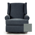 Logan Swivel Glider Recliner - Tots to Teens Furniture