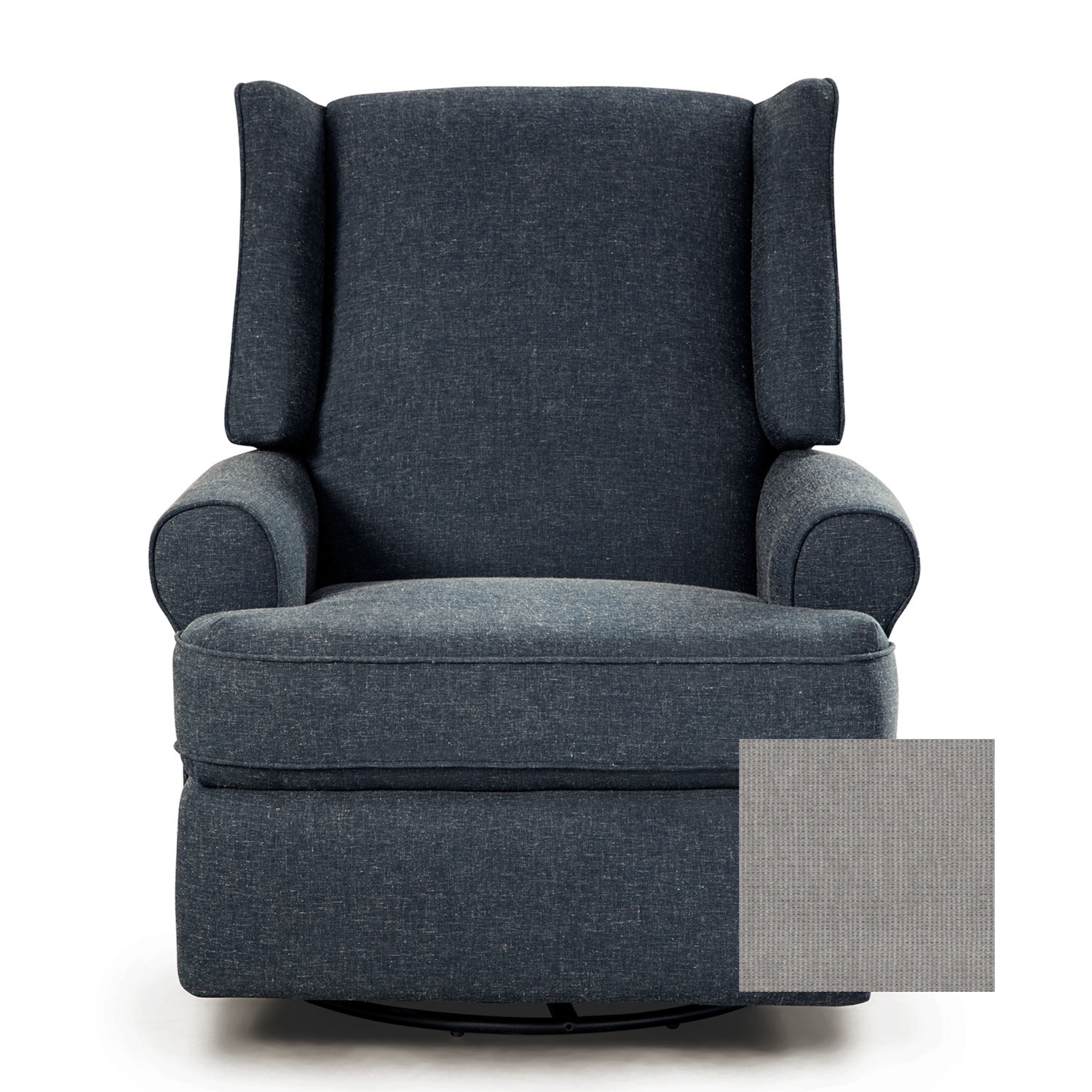 Logan Swivel Glider Recliner - Tots to Teens Furniture