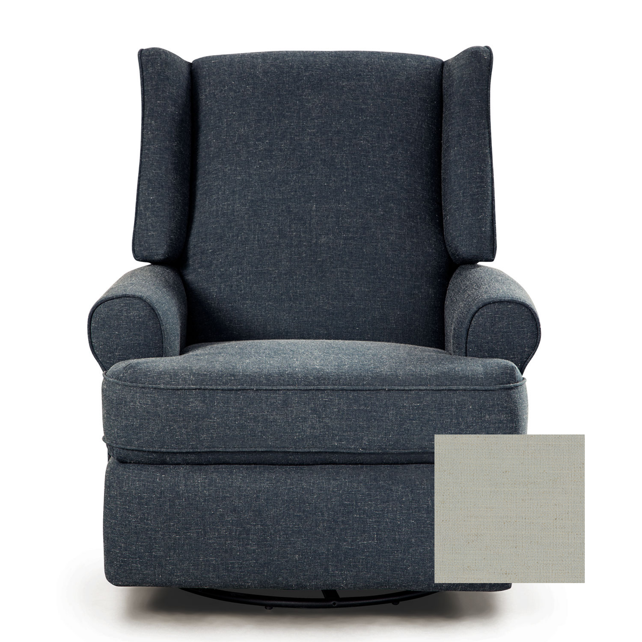 Logan Swivel Glider Recliner - Tots to Teens Furniture