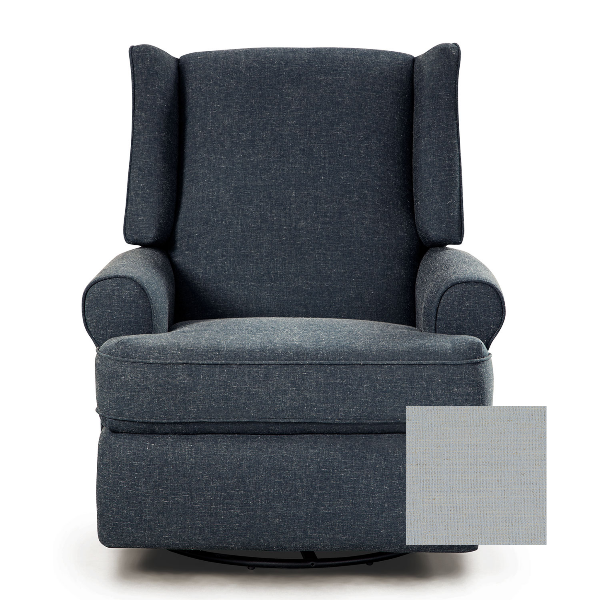 Logan Swivel Glider Recliner - Tots to Teens Furniture