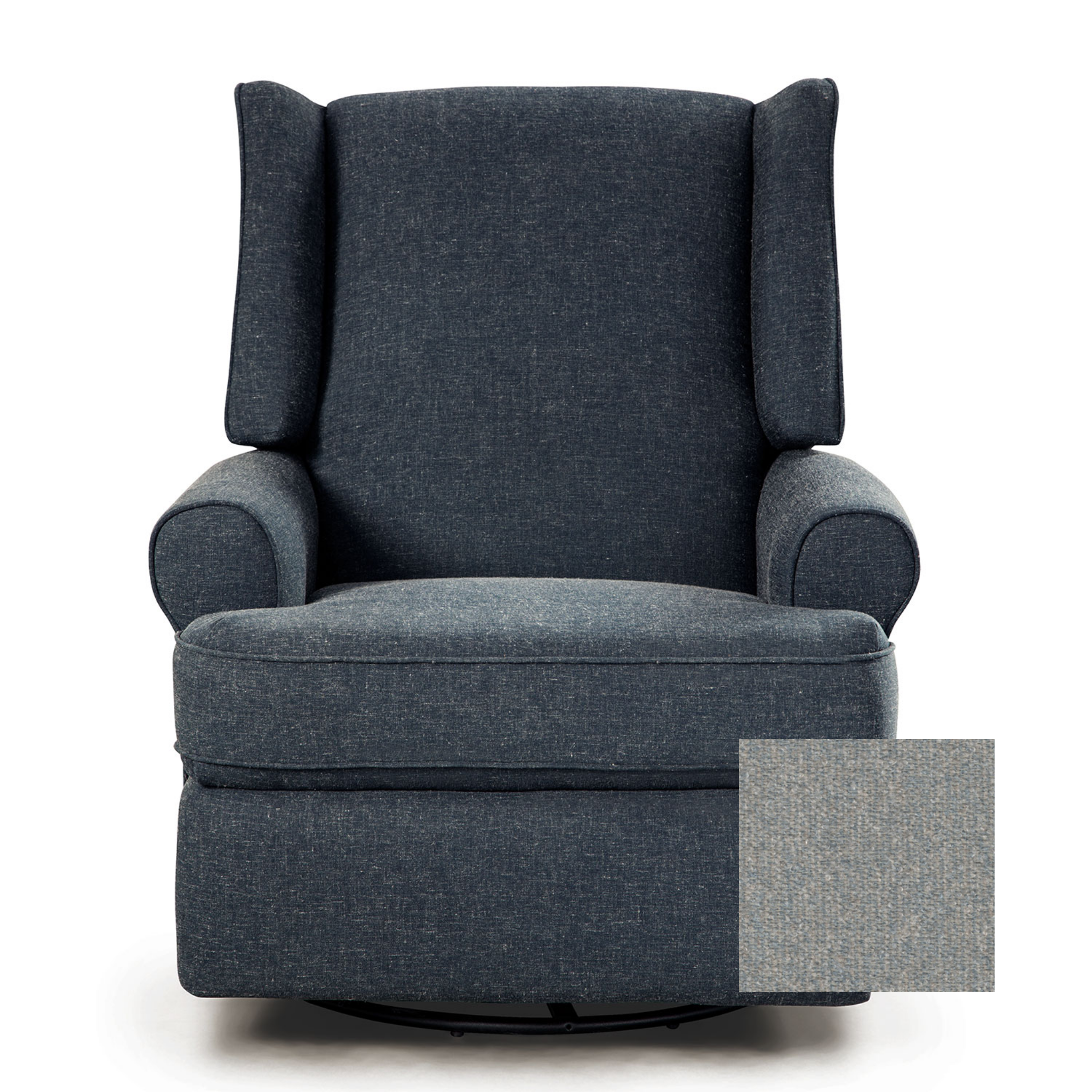 Logan Swivel Glider Recliner - Tots to Teens Furniture