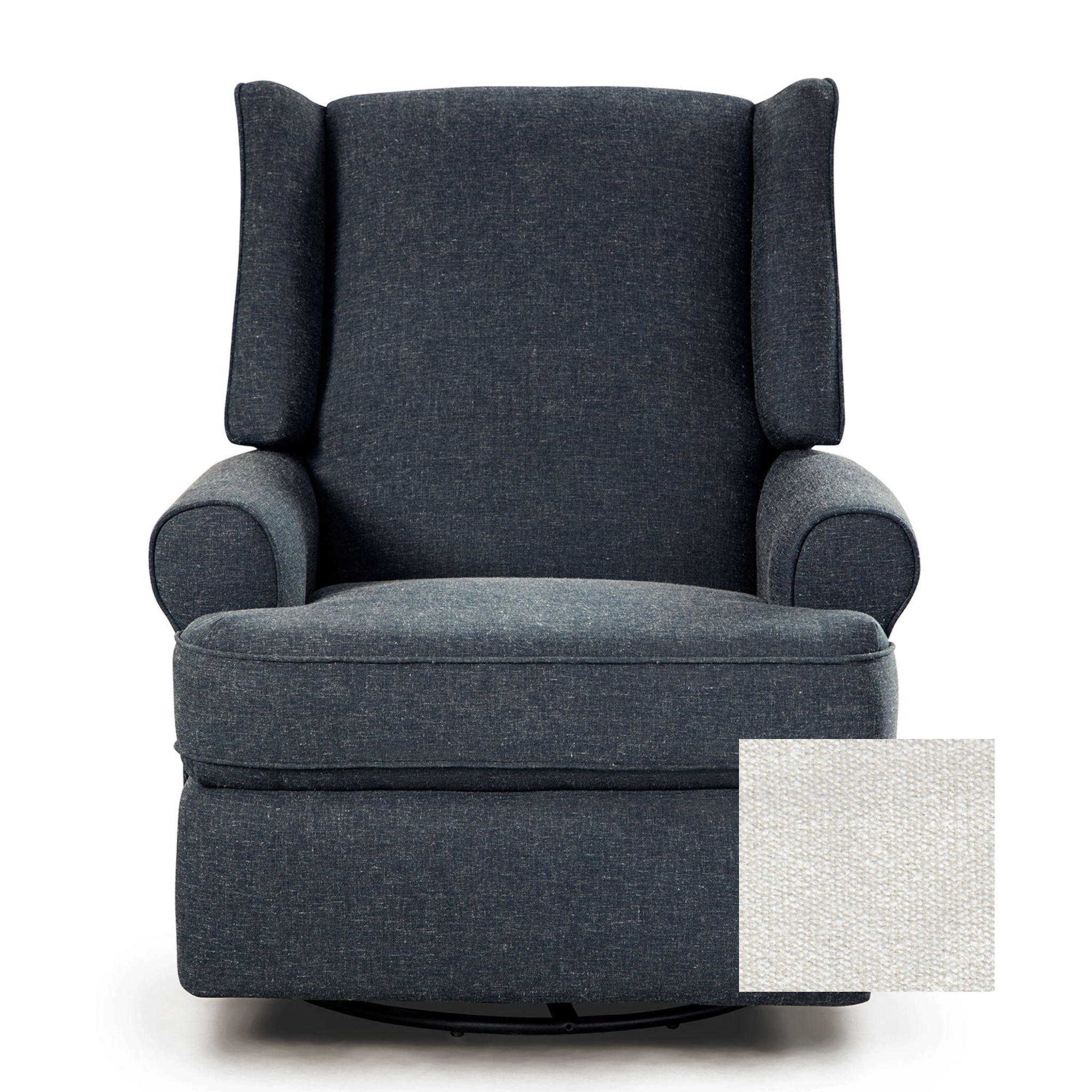 Logan Swivel Glider Recliner - Tots to Teens Furniture