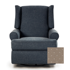 Logan Swivel Glider Recliner - Tots to Teens Furniture