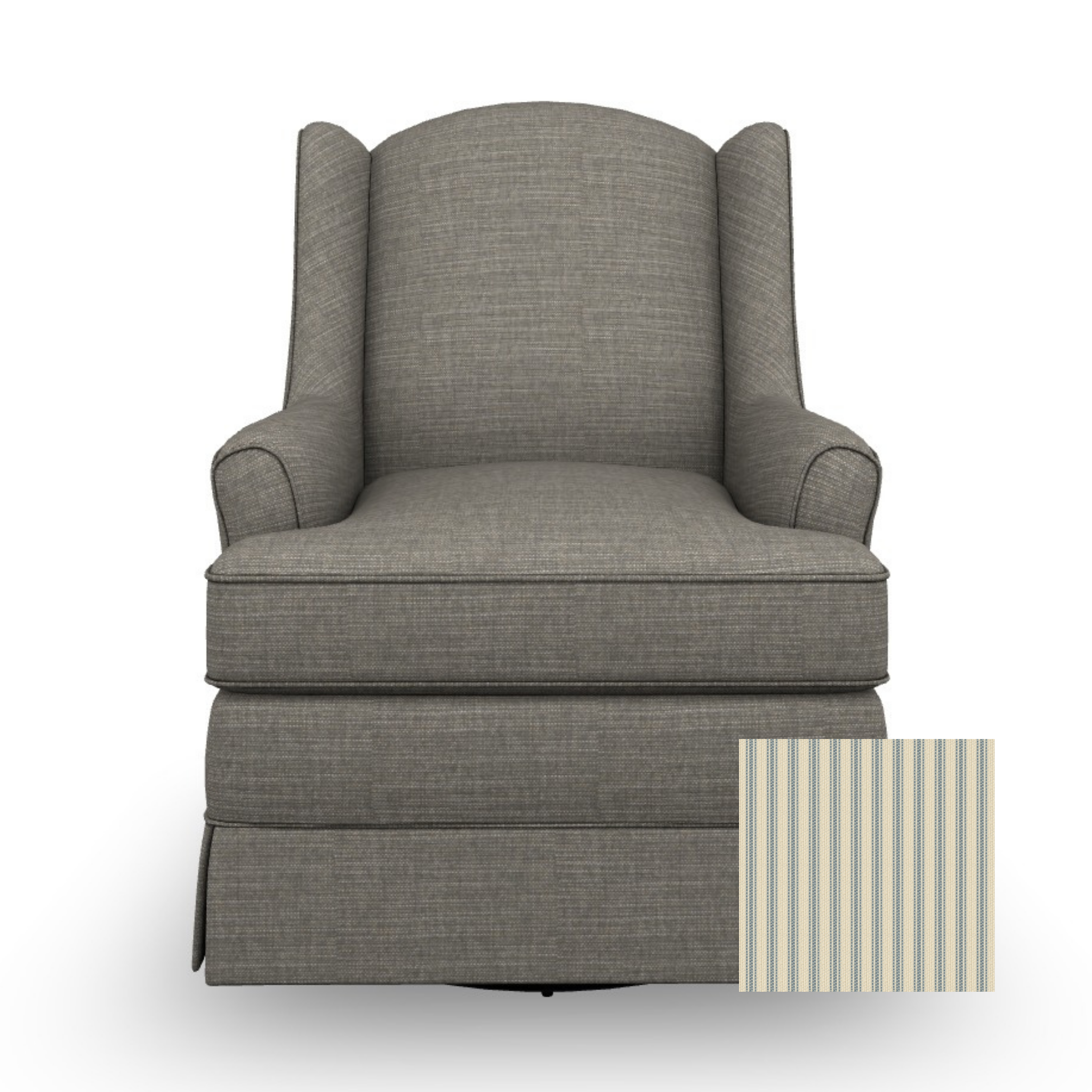 Natasha Swivel Glider  - Tots to Teens Furniture