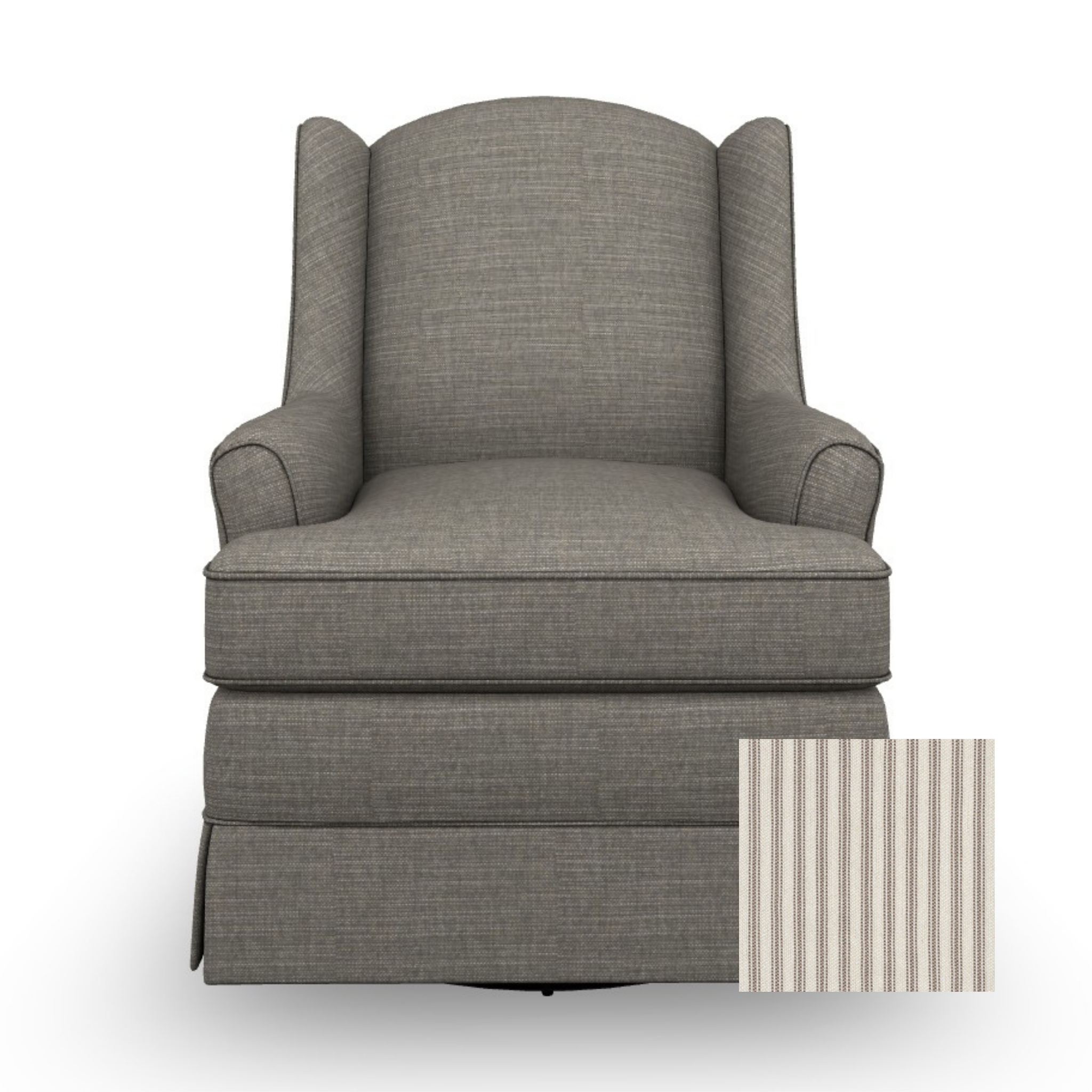 Natasha Swivel Glider  - Tots to Teens Furniture