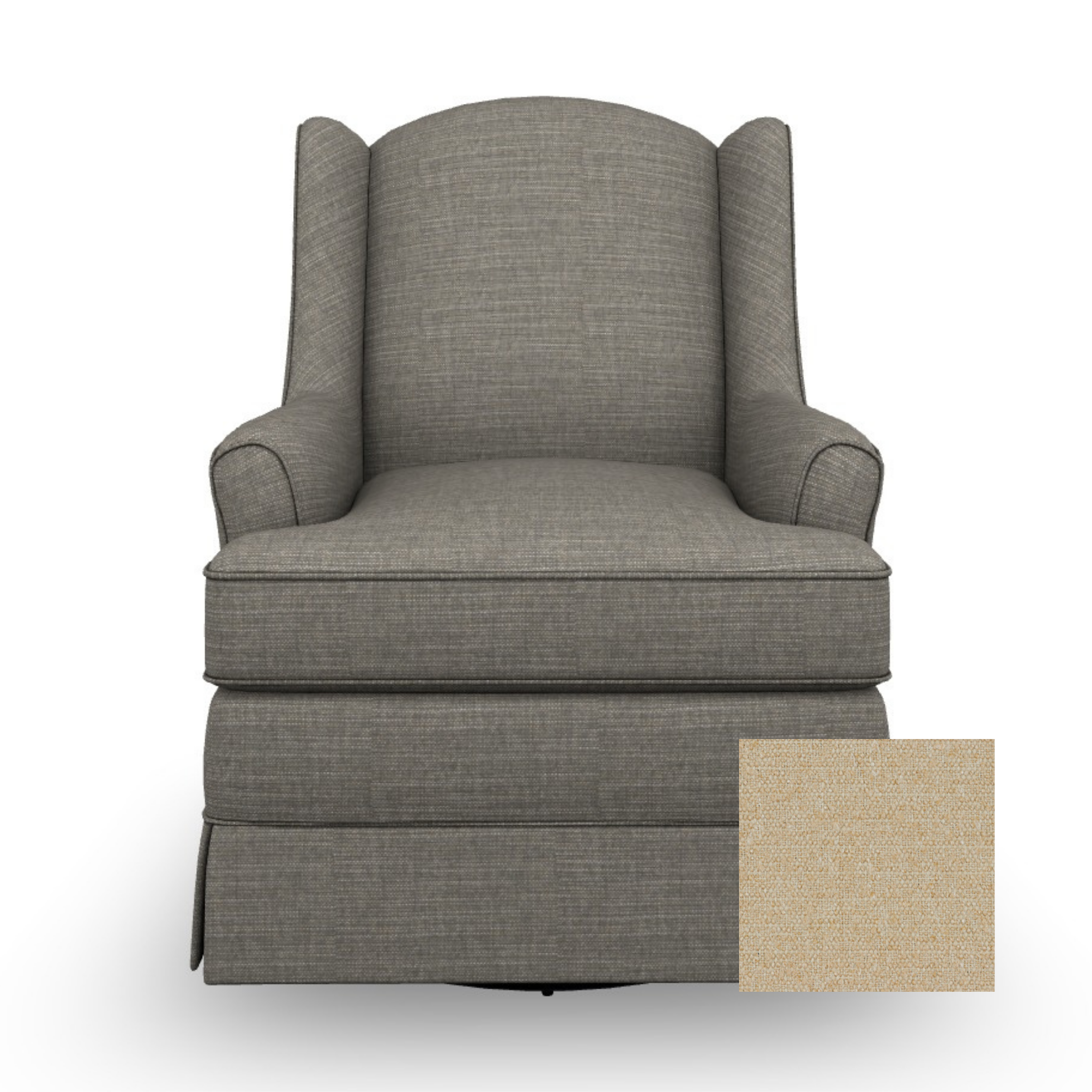 Natasha Swivel Glider  - Tots to Teens Furniture