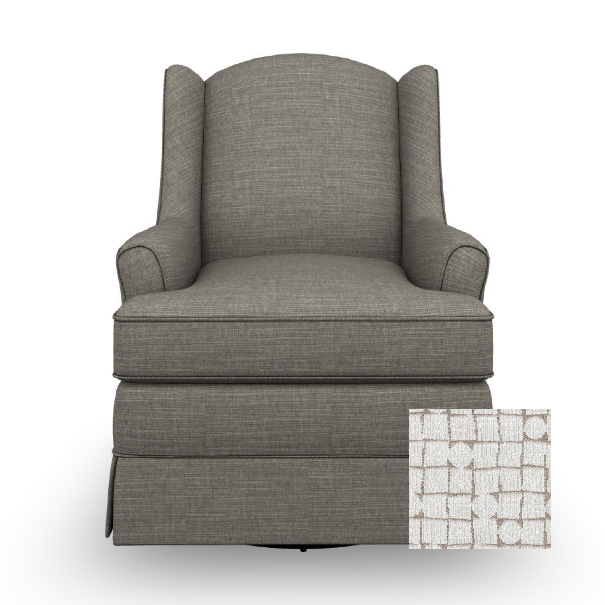 Natasha Swivel Glider  - Tots to Teens Furniture