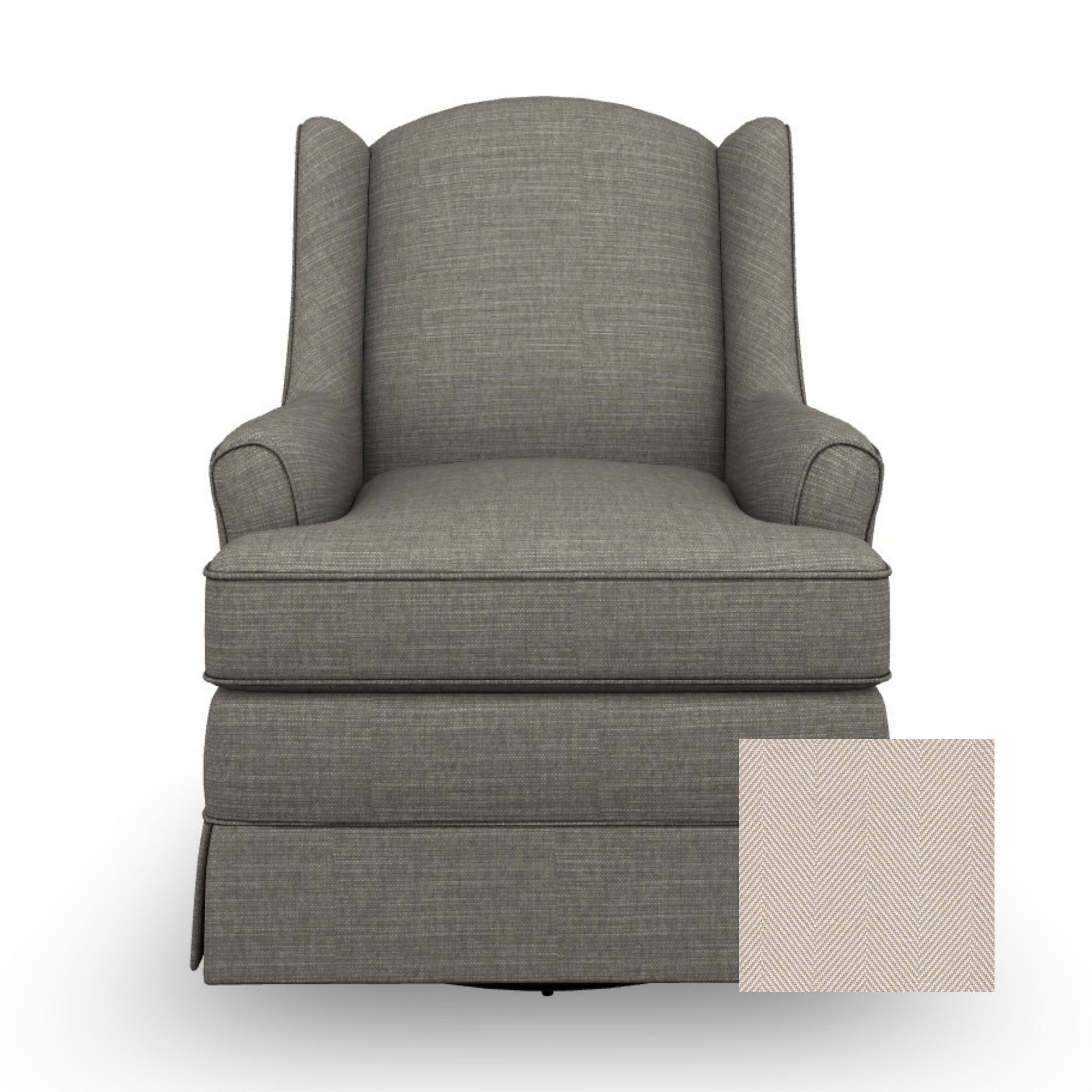 Natasha Swivel Glider  - Tots to Teens Furniture