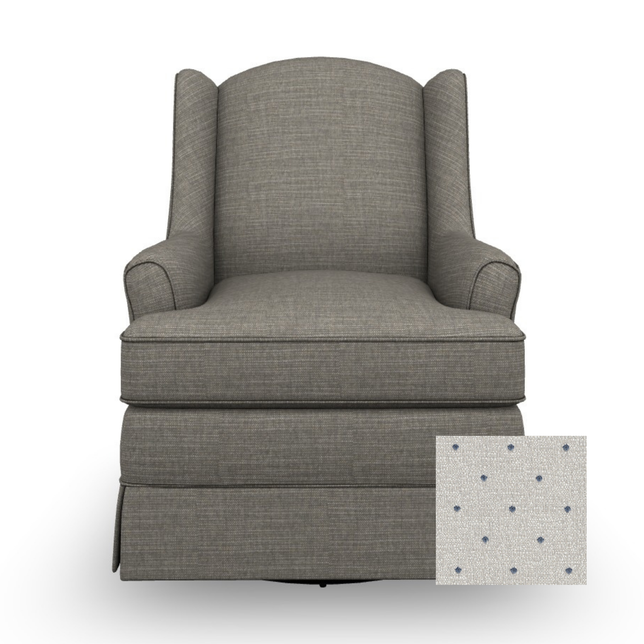 Natasha Swivel Glider  - Tots to Teens Furniture